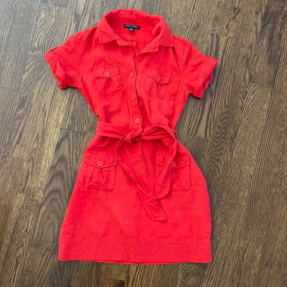 Banana Republic safari dress